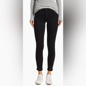 L’Agence Marguerite High Rise Skinny Jeans - Black, size 27
